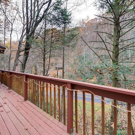 Gatlinburg A-Frame Home With Hot Tub Near Parkway Exterior foto